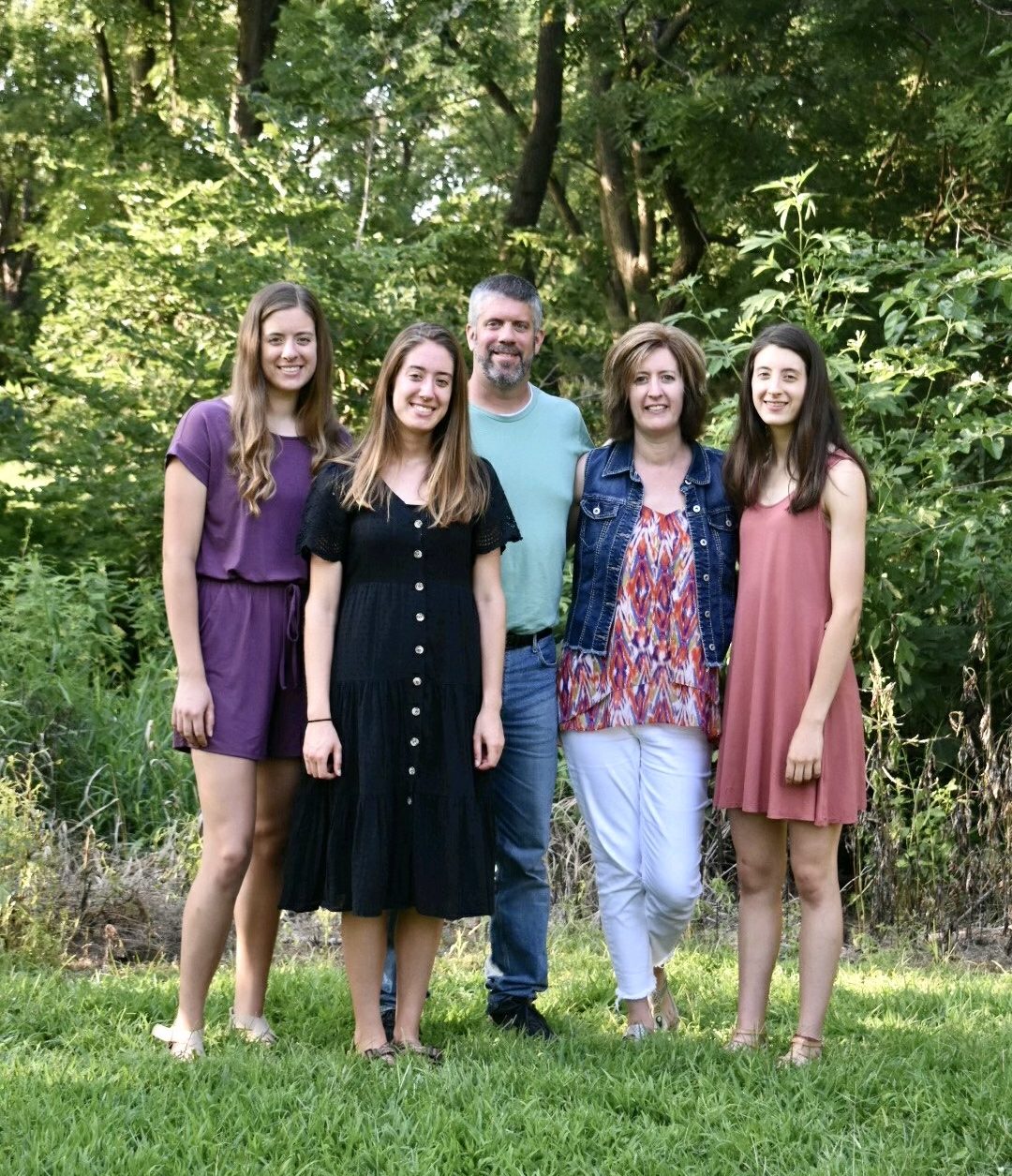 Craig, Karen, Savannah, Sydney & Celia Bontrager